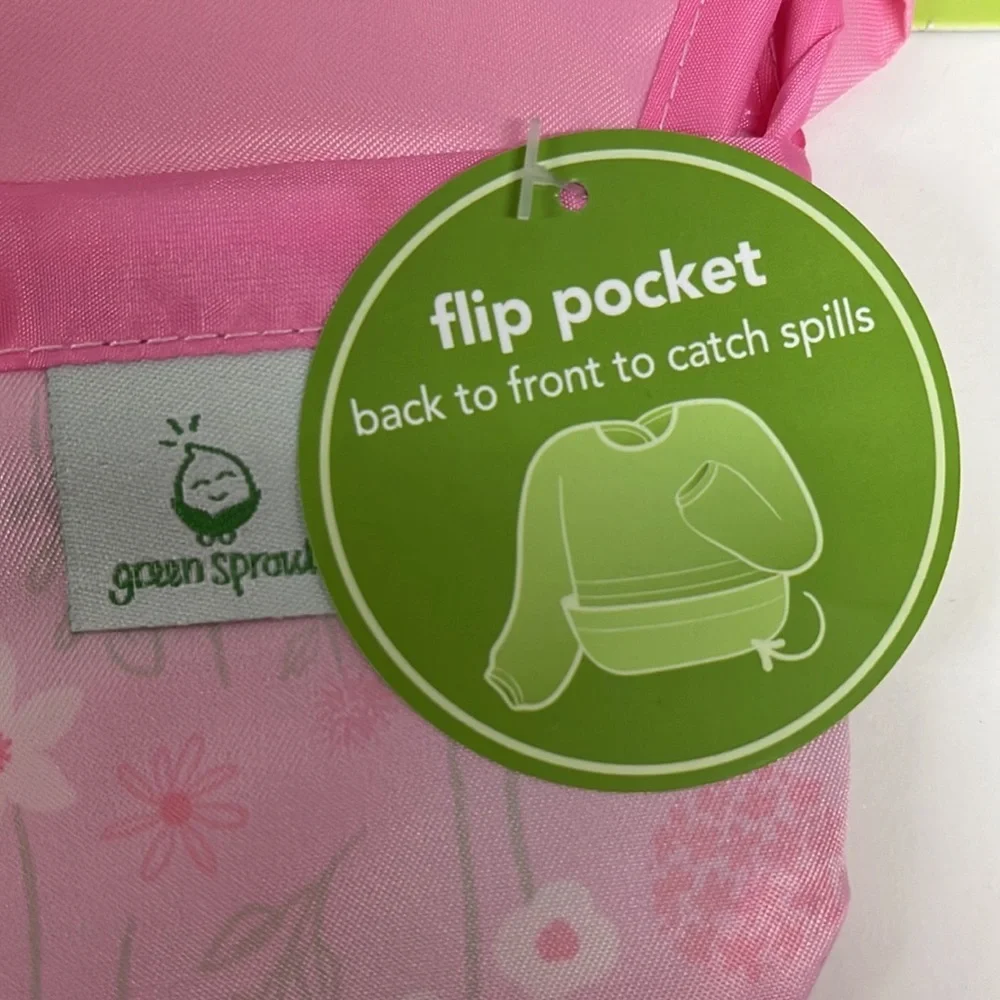 Snap & go long sleeve bib. 1692